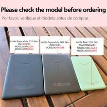 手带防摔硅胶软壳，环绕机身四周，可选配 2024 款 Kindle Paperwhite 第 12 代（6.8 英寸）、2022 款 Kindle Paperwhite 第 11 代（基本款）、2024 年发布的第 11 代 Kindle Paperwhite（6.8 英寸）。 - 彩色 - 查看 6