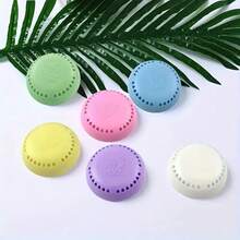 30/20/10pcs Long-Lasting Fragrant Deodorizer, Suitable For Bathroom, Bedroom, Closet, Car And Home Toilet, Solid Round Air Freshener - Multi Scents - View 2