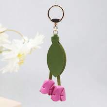 Đồ da thủ công Tulip, Mặt dây chuyền túi hoa, Móc chìa khóa, Mặt dây chuyền chìa khóa xe tự may thủ công Quà tặng phù dâu bằng hoa - Nhiều màu - Xem 7
