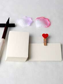 20张方形空白DIY涂鸦卡，厚纸板单词卡，图案卡DIY卡，白色牛皮纸卡，节日必备，多种图案选择 - 藤蔓 - 查看 7