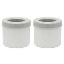 2 khay làm đá viên bằng silicon, máy làm đá viên, cốc đá bào, máy làm đá viên hình trụ, khay làm đá dễ lấy đá ra, có thể làm được 60 viên đá, khay làm đá kiểu nhấn dễ lấy ra, thích hợp cho gia đình, khách sạn, nhà bếp. - Nhiều màu - Xem 14