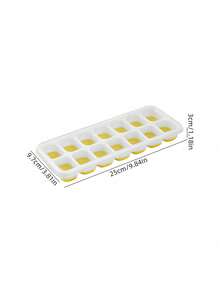 1pc Silicone Ice Cube Tray With Lid, Candy & Jelly Pudding Mold, Easy Release Juice Ice Mold, For Home Kitchen Freezer - - - View 11