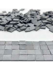 50/100/200pcs Miniature Landscape Kit | Realistic Red Brick Wall & Stone Accents | Plastic | Ideal For DIY Crafts, Fairy Gardens, And Dollhouses | Perfect For Building Your Mini Dream House