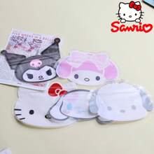 Sanrio 10Pcs Sanrio Hello Kitty Storage Bag Kawaii Cartoon Cute Kuromi My Melody Cinnamoroll Ziplock Bag Plastic Waterproof Gift