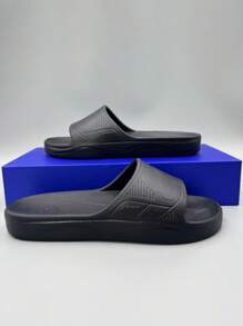 Men's Fashion Minimalist Slide Sandals, 2025 Summer New EVA One-Piece Soft Bottom Soft Face Comfy Lightweight Indoor Bathroom Non-Slip Odor-Resistant Quiet Casual Slippers For Men, Suitable For Vacation, Travel, Beach, Fishing