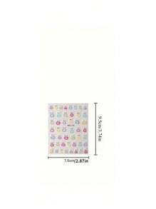 Interesting Nail Art Stickers, Cute Jelly 3D Scrapbooking Stickers, Water Bottle Stickers