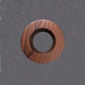 1 pieza Soporte de madera para filtro de goteo de café, accesorio de cafetera de vertido manual, de vuelta a la escuela