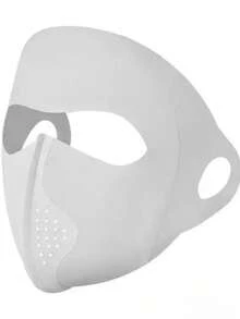 4pcs Custom Logo Hyaluronic Acid New Style Ice Silk Face Mask UV Protection Thin Breathable Full Face Mask - Light Grey - View 4