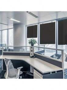 1pc Car Auto Roll-Up Sunshade, Auto-Retractable Thermal Insulation Car Window Curtain