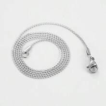 10pcs Stainless Steel S-Shaped Necklace Chain, Suitable For DIY, Daily Wear And Gifting - 10PCS Flat S Chain - View 9
