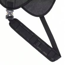 Durable Leather Shoulder Recoil Pad For Archery - Half Chest Protector Guard, Fast Shipping From The USA - Black - View 8