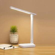 1pc Led Desk Lamp Eye-Protection Study Reading Lamp, Writing Specific, Bedroom Bedside Lamp, Dormitory Plug-In Table Lamp