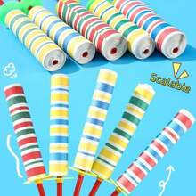 5Pcs/10Pcs Expandable Paper Spinner Wands, Party Favor & Stress Relief Gadgets, Birthday Gift, Festival Celebration, Ideal Small Gift