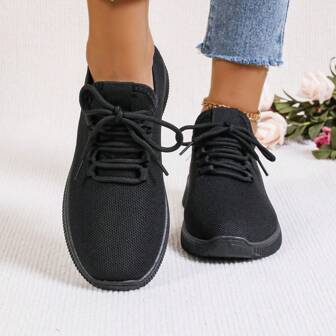 New Black Non-Slip Soft Comfortable Kitchen Work Shoes, Mother's Shoes, Casual Sports Shoes For Women