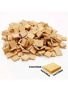 50/100/200pcs Miniature Landscape Kit | Realistic Red Brick Wall & Stone Accents | Plastic | Ideal For DIY Crafts, Fairy Gardens, And Dollhouses | Perfect For Building Your Mini Dream House