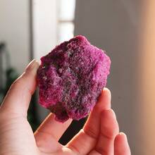1PC Natural Ruby Asymmetrical Crystal Rough Stone Raw Geode Quartz Fengshui Home Decoration Ornaments - Rough Ruby - View 3