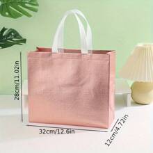 2 peças - Sacola personalizada para mulheres, presente do Dia das Mães, sacola de compras de grande capacidade, bolsa universal avançada para roupas, joias