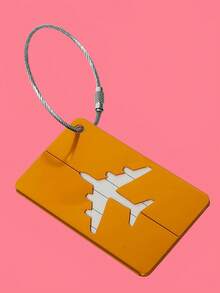 Aluminum Alloy Travel Luggage Tags, Hanging Tags, Suitcase Labels. Plain Travel Accessories For Airplanes With Name And ID Card Information To Prevent Loss. Boarding Metal Luggage Hanging Ornaments, Checked Luggage Hanging Cards And Tags For Airplanes. Item Sorting And Identification Hanging Tags, Hanging Tags For Boarding And Checked Luggage When Going Out. Metal Decorative Hanging Accessories And Luggage Identification Tags. - Multicolor - View 16