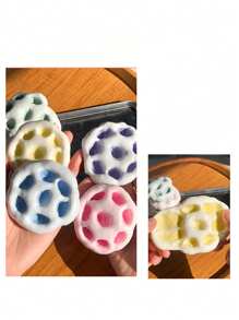 1 Peça Brinquedo de Compressão em Forma de Bolo de Arroz Pegajoso com Areia Áspera Moldável, Mochi Simulado, Brinquedo de Ventilação Excelente, Adequado para Meninos e Meninas Brincarem, Brinquedo de Pelúcia Relaxante Tabas | Experiência Sensorial Divertida e Levemente Desafiadora, Tornando-se um Ótimo Pequeno Presente para Lembrancinhas de Festa, Recompensas de Sala de Aula, Natal, Halloween e Presentes de Aniversário - Presente para Feriado Ideal e Atencioso