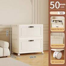 5/4/3/2/1 Armario plegable de varios niveles para almacenamiento de ropa, para uso de adultos, fácil de montar, para dormitorio - Multicolor - Ver 17