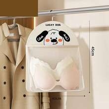 Organizador de calcetines, bolsa de red colgante para almacenar ropa interior, calcetines y otros artículos pequeños en el armario/clóset