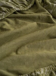 1 pieza Funda de sofá jacquard de hoja 3D, antideslizante, fácil de limpiar, adecuado para sala de estar, dormitorio, oficina, 4 estaciones, amigable para familias con niños y mascotas