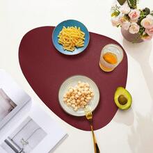 Witam Placemats Set Of 2/4/6 For Dining Table Mats, Faux Leather Place Mats Wipeable Washable Placemats For Round Table Mats For Dining Patio Heat Resist Easy To Clean Halloween Place Mats Indoor - Multicolor - View 22