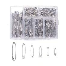 1 Set 4 Größen Edelstahl Nadeln, Kleidungsetiketten Nadeln, Mehrzweck Nadeln mit Aufbewahrungsbox, Kleider Accessoires Nadeln für Kleidung, Tasche, Charm, Schule, Büro Accessoires, Hemden, Jacken, Schmuck, Weihnachten, Halloween, Kleidung Nadeln, lustige, süße Lehrer Geschenke, Kostüm Accessoires, Taschencharms - Verschiedenfarbig - Übersicht 6