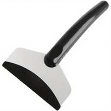 1pc Stainless Steel Snow Shovel Glass Scraper Snow Shovel Ice Removal Snow Shovel Snow Shovel Frost Tool Ice Shovel Defrost Scraper