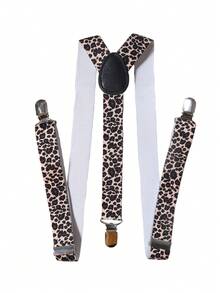 Men's Printed Suspenders, Plaid Suspenders, Colorful Suspenders, USA Flag, UK Flag, Betsy Ross Flag - Multicolor - View 6