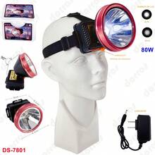 DORRAS Faro delantero LED/ Lampara De Cabeza Multifuncional Con 2 cambios de luz - Rojo - Ver 7