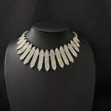 Personalized Shiny Multi Layer Rhinestone Necklace Romantic Bride Wedding Party Necklace Jewelry Dressing Jewelry Accessories