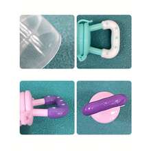 Baby Feeding Supplies: Fruit & Vegetable Silicone Feeder And Veggie Mesh Bags - Perfect For Moms, Thanksgiving Gift - Multicolor - View 8