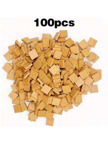 50/100/200pcs Miniature Landscape Kit | Realistic Red Brick Wall & Stone Accents | Plastic | Ideal For DIY Crafts, Fairy Gardens, And Dollhouses | Perfect For Building Your Mini Dream House