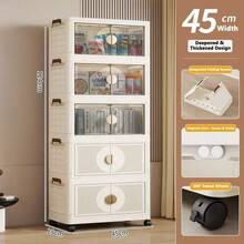 Armario plegable multiuso, organizador de almacenamiento de ropa, mueble de uso doméstico para el salón para guardar aperitivos, juguetes y accesorios