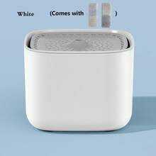 自动过滤猫饮水器，带流动淡水循环和 3L 大容量 - USB 电动静音智能宠物饮水器带过滤垫，适用于多猫家庭和办公室使用，非常适合旅行/工作日和猫/狗家庭