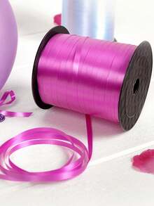 1 rollo de bandas de atado de globos multicolor, adecuado para fiestas de cumpleaños - Multicolor - Ver 2