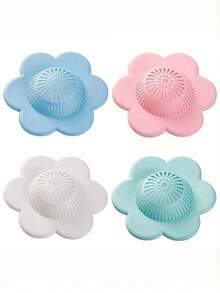 Cubiertas de drenaje de ducha atrapapelocon ventosas para bañera, lavabo, piscina y uso hotelero, retenedor de cabello y prevención de de alcantarillado