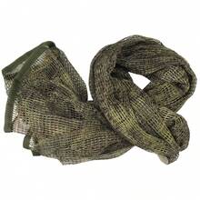 1 Pc Tactical Scarf Camouflage Netting Sniper Veil Men Sports Camo Gun Wrap For Hunting Shooting Wargame Wild Photography Military Outdoor Activities - Multicolor - View 10