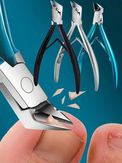 Professional Nail Clipper, Stainless Steel Nail Clippers, Ingrown Toenail Nipper Nail Care Tool
