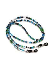 1 Pc Chichain Multi-Color Eyeglass Chain - Prevent Loss, Fashionable Ladies Eyeball Chains, Stylish Eyeglasses Accessories, Durable Eyeglass Strap, Eyeglass Cord