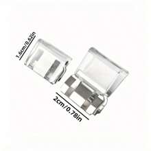 Invisible Trouser Leg Shortener Clips, Prevents Pants From Dragging, No-Sew Hidden Leg Closure Device, Keeps Bottom Hems From Dragging, Suitable For Jeans, Trousers