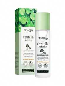 BIOAQUA Centella Asiatica TÓNICO facial calmante reparador nutritivo  control de aceite,piel hidratante, piel seca y sensible,120ml - verdes - Ver 1