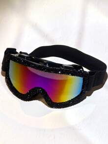 Black Diamonds/black Frame/color Coated Lenses/thickened Sponge