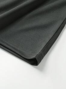 Outdoor Sports Suit, Dark Grey Breathable Tank Top And Shorts Set, Fashionable And Comfortable For Summer Sports, Running, Hiking