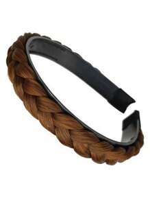 1 pièce Bandeau intégré en forme d'arête de poisson antidérapant pour femmes, tresses frites, bandeau pour le visage, coupe de cheveux, bundle de cheveux, serre-tête, bandeaux pour cheveux