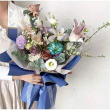 5 Stück/10 Stück/20 Stück Gelee-Membran wasserfestes Blumen Verpackungspapier, Bettwäsche, Geschenkverpackung, Blumenhandel Zubehör, Muttertagsgeschenke, Party Dekoration