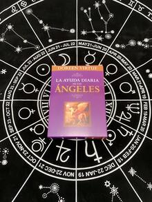 Baraja española de 44 cartas, Oráculo de guía diaria, Sabiduría angélica, Juego de cartas, Guía espiritual, Conjunto con caja, Material de papel para las cartas - Morado - Ver 2