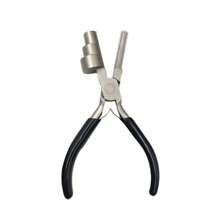 3/1 pièce Set de pinces de précision plates 2D pour la fabrication de bijoux, pinces à bec plat et pinces à sertir le fil