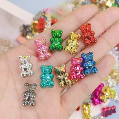 Set de 12/6 piezas de imanes de nevera de oso de resina - Imanes decorativos con forma de animales lindos para la cocina y la decoración del hogar - Imanes decorativos para pizarras, gabinetes y superficies metálicas - Perfectos para un diseño de interiores con temática natural